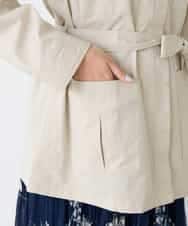 K2JFD10099 a.v.v(アー・ヴェ・ヴェ) サファリジャケット グレージュ