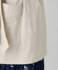 K2JFD10099 a.v.v(アー・ヴェ・ヴェ) サファリジャケット グレージュ