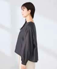 K2JFD12089 a.v.v(アー・ヴェ・ヴェ) Vネックシアーブルゾン ベージュ