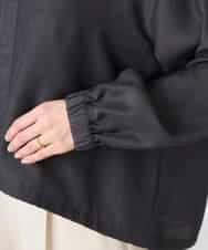 K2JFD12089 a.v.v(アー・ヴェ・ヴェ) Vネックシアーブルゾン ベージュ