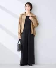 K2JFD13089 a.v.v(アー・ヴェ・ヴェ) スタンドカラーセミシアーブルゾン ベージュ