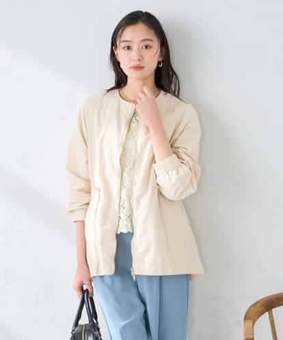 K2JFD24089 a.v.v ウエストドロストノーカラーブルゾン