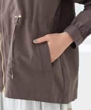 K2JFD24089 a.v.v(アー・ヴェ・ヴェ) ウエストドロストノーカラーブルゾン アイボリー