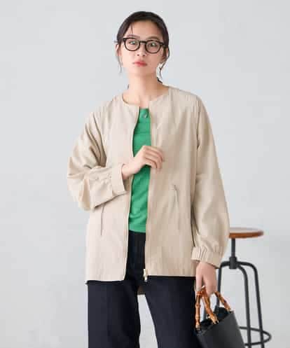 K2JFD24089 a.v.v ウエストドロストノーカラーブルゾン