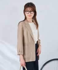 K2JGD16109 a.v.v(アー・ヴェ・ヴェ) シアーシングルジャケット モカ