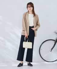 K2JGD16109 a.v.v(アー・ヴェ・ヴェ) シアーシングルジャケット モカ