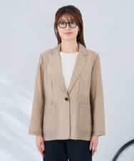 K2JGD16109 a.v.v(アー・ヴェ・ヴェ) シアーシングルジャケット モカ