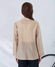 K2JGD16109 a.v.v(アー・ヴェ・ヴェ) シアーシングルジャケット モカ