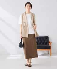 K2JGD17089 a.v.v(アー・ヴェ・ヴェ) シアーダブルジレ ベージュ