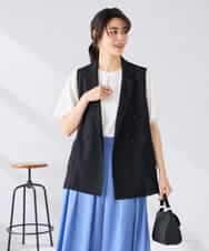 K2JGD17089 a.v.v(アー・ヴェ・ヴェ) シアーダブルジレ ベージュ