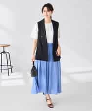 K2JGD17089 a.v.v(アー・ヴェ・ヴェ) シアーダブルジレ ベージュ