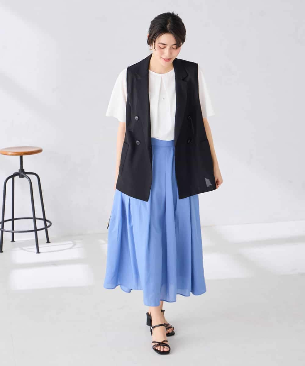 K2JGD17089 a.v.v(アー・ヴェ・ヴェ) シアーダブルジレ ベージュ