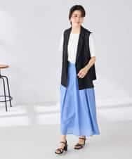 K2JGD17089 a.v.v(アー・ヴェ・ヴェ) シアーダブルジレ ベージュ