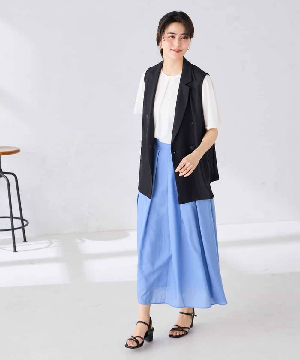 K2JGD17089 a.v.v(アー・ヴェ・ヴェ) シアーダブルジレ ベージュ