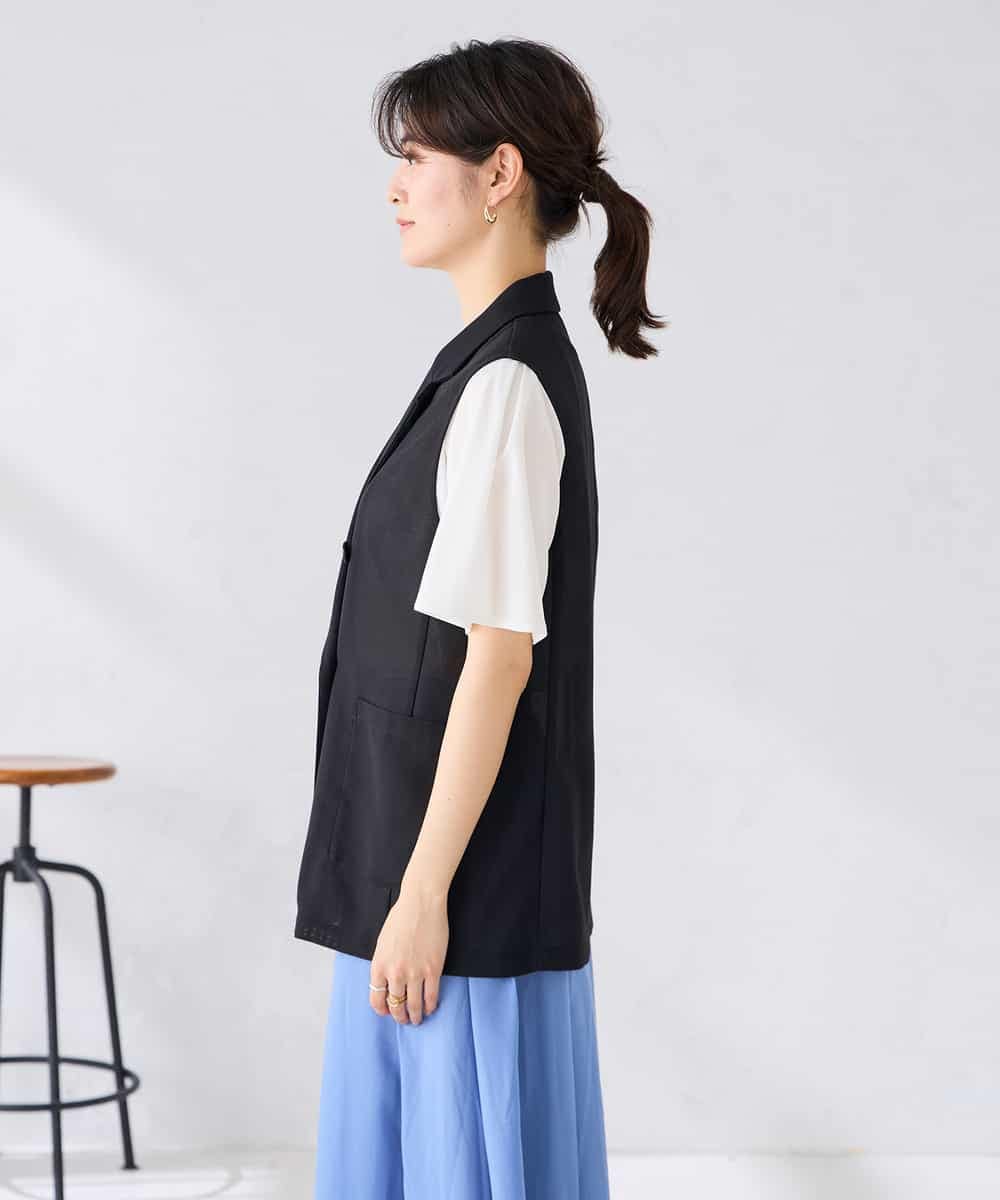 K2JGD17089 a.v.v(アー・ヴェ・ヴェ) シアーダブルジレ ベージュ