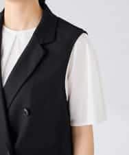 K2JGD17089 a.v.v(アー・ヴェ・ヴェ) シアーダブルジレ ベージュ