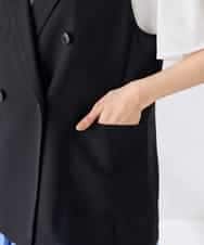 K2JGD17089 a.v.v(アー・ヴェ・ヴェ) シアーダブルジレ ベージュ