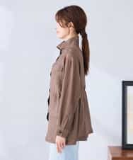 K2JGD19089 a.v.v(アー・ヴェ・ヴェ) シアーサファリジャケット ブラウン