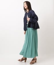K2JGS13099 a.v.v(アー・ヴェ・ヴェ) 撥水テントラインショートブルゾン アイボリー