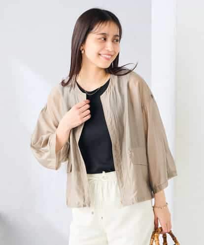 K2JHD22089 a.v.v ノーカラーシアーブルゾン