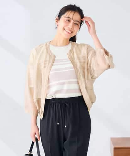 K2JHD22089 a.v.v ノーカラーシアーブルゾン