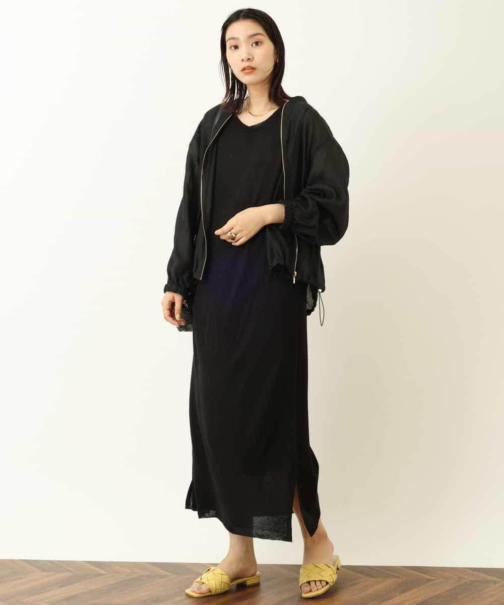 K2JHP15059 a.v.v(アー・ヴェ・ヴェ) シアーMA-1ブルゾン ベージュ