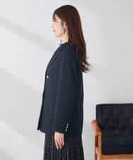 K2JJD02119 a.v.v(アー・ヴェ・ヴェ) Wブレストジャケット ネイビー