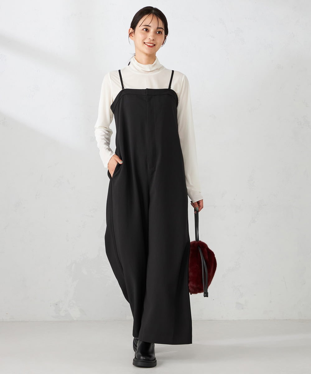 K2KAD05029 a.v.v(アー・ヴェ・ヴェ) シアーストレッチハイネックトップス アイボリー