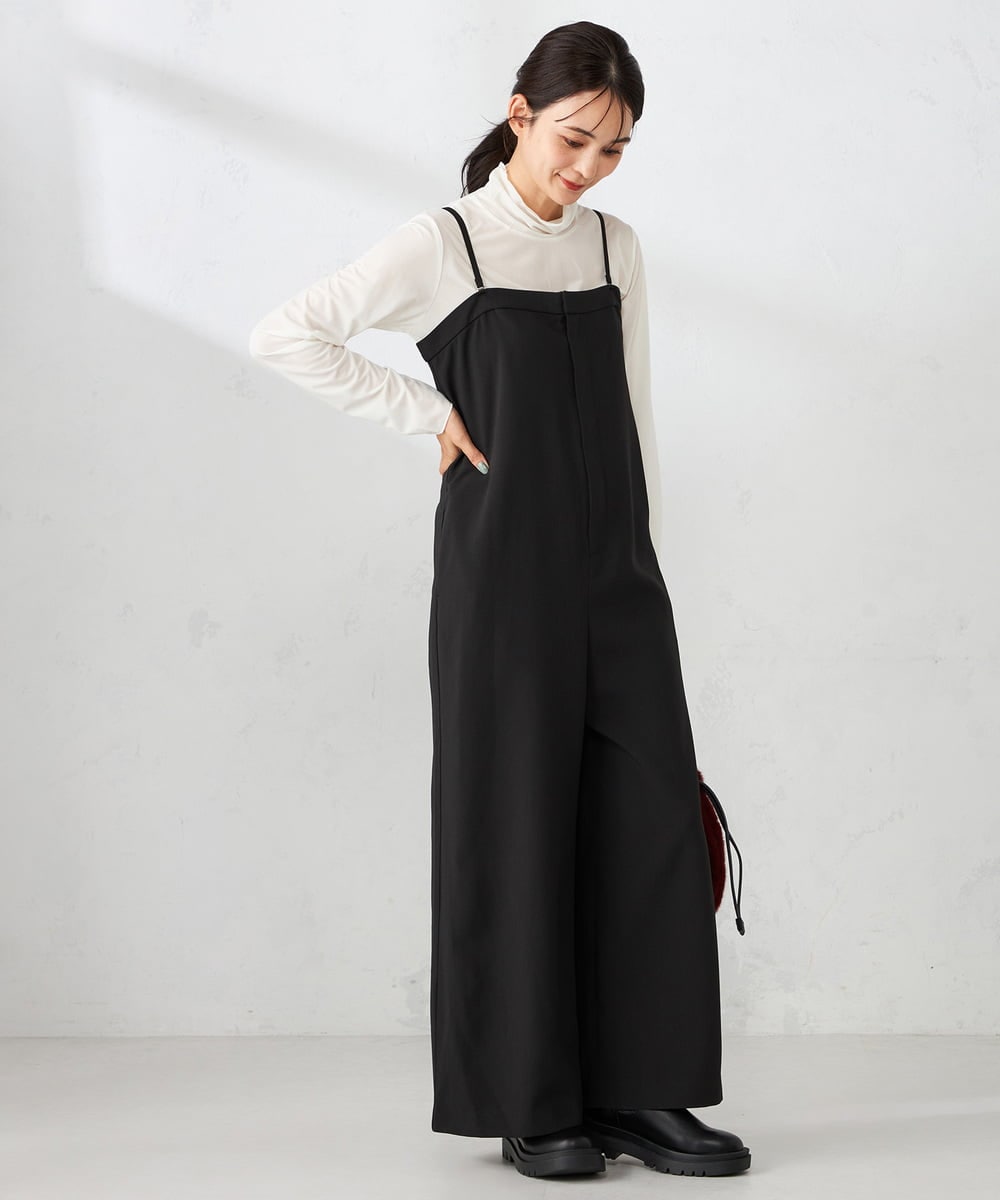 K2KAD05029 a.v.v(アー・ヴェ・ヴェ) シアーストレッチハイネックトップス アイボリー