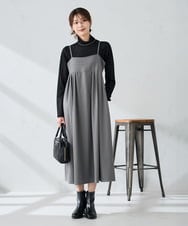 K2KAD05029 a.v.v(アー・ヴェ・ヴェ) シアーストレッチハイネックトップス アイボリー