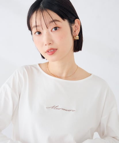 K2KAG15035 a.v.v アソート ロゴ プリント 長袖 Tシャツ