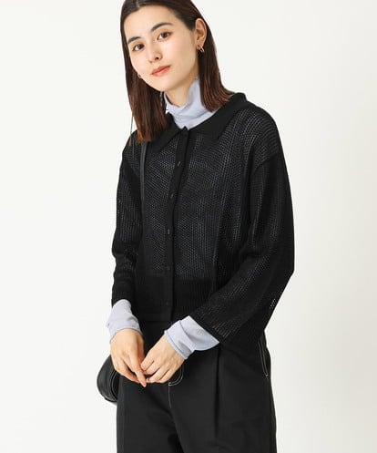 K2KAS05024  シアーハイネックトップス