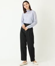 K2KAS05024 a.v.v(アー・ヴェ・ヴェ) シアーハイネックトップス ブラック