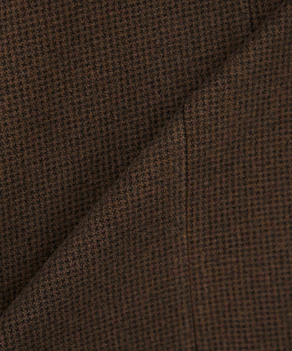 K2KBD45044 a.v.v(アー・ヴェ・ヴェ) 千鳥ジャガードトップス ブラウン