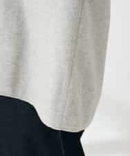 K2KBD48059 a.v.v(アー・ヴェ・ヴェ) 【洗える/ストレッチ 】ウールライクジャージプルオーバー ベージュ