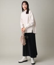 K2KBV45049 a.v.v(アー・ヴェ・ヴェ) ダンボールフォルムチュニック グレージュ