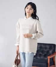大人のロゴ刺繍ダンボールスウェット(カットソー・Tシャツ