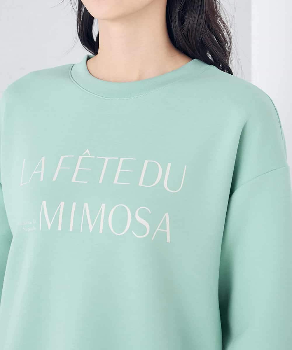 大人のロゴ刺繍ダンボールスウェット(カットソー・Tシャツ
