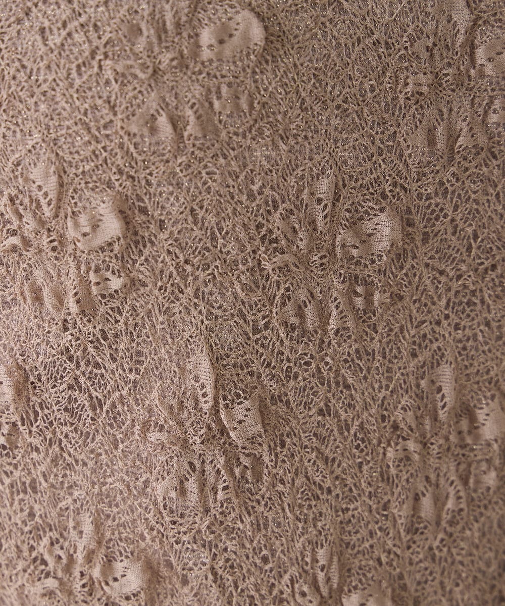 K2KED04029 a.v.v(アー・ヴェ・ヴェ) ストレッチレーストップス アイボリー