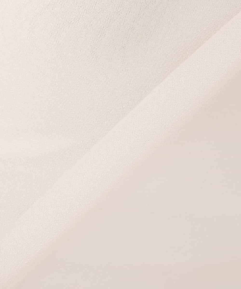 K2KED07029 a.v.v(アー・ヴェ・ヴェ) シャイニーシアーハイネックカットソー アイボリー