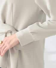 K2KED12044 a.v.v(アー・ヴェ・ヴェ) ウエストリボントップス ライトグレー