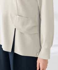 K2KED12044 a.v.v(アー・ヴェ・ヴェ) ウエストリボントップス ライトグレー