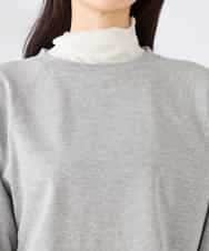 K2KED14044 a.v.v(アー・ヴェ・ヴェ) ラメ裏毛ドルマンスウェット グレージュ