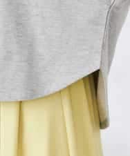 K2KED14044 a.v.v(アー・ヴェ・ヴェ) ラメ裏毛ドルマンスウェット グレージュ