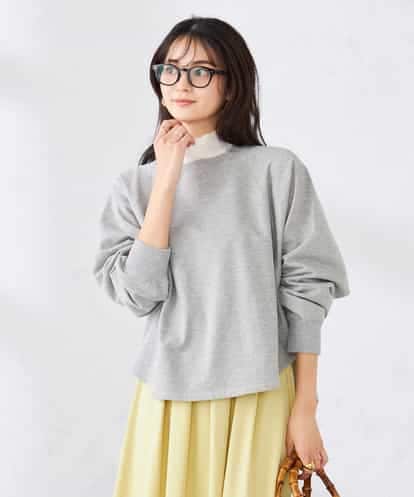 K2KED14044 a.v.v ラメ裏毛ドルマンスウェット