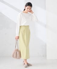 K2KED15034 a.v.v(アー・ヴェ・ヴェ) 【コットン100%】ロゴアソートロンT ダークグレー（箔プリント）