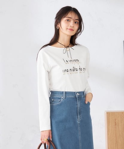 K2KED15034 a.v.v 【コットン100%】ロゴアソートロンT