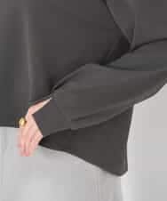 K2KED19039 a.v.v(アー・ヴェ・ヴェ) フロッキープリントプルオーバー ライトイエロー