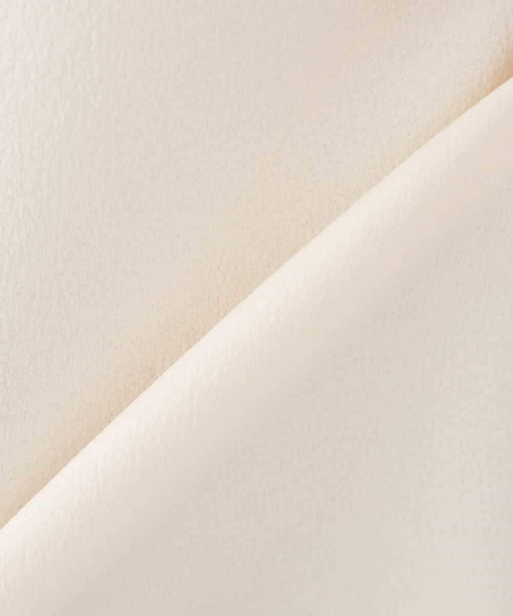 K2KED19039 a.v.v(アー・ヴェ・ヴェ) フロッキープリントプルオーバー ライトイエロー