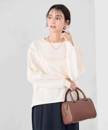 K2KED19039 a.v.v フロッキープリントプルオーバー